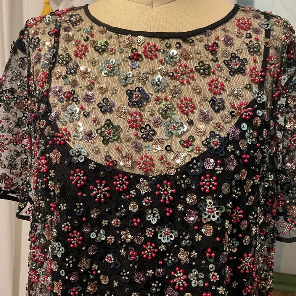 JCrew beaded collection top NWT - Picture 2 of 6